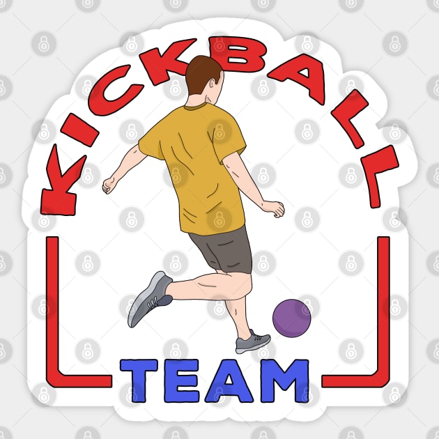 Kickball Team Sticker by DiegoCarvalho